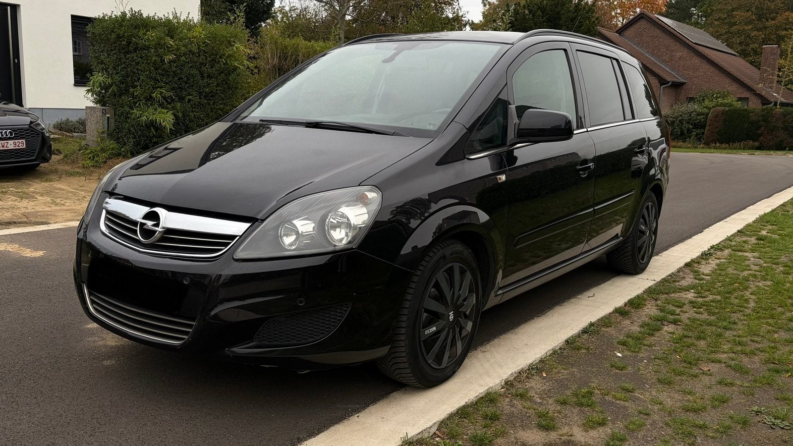Opel zafira ecoflex zeer goede staat 2013 7 zit, Auto's, Zwart, 4 cilinders, Zwart, Particulier