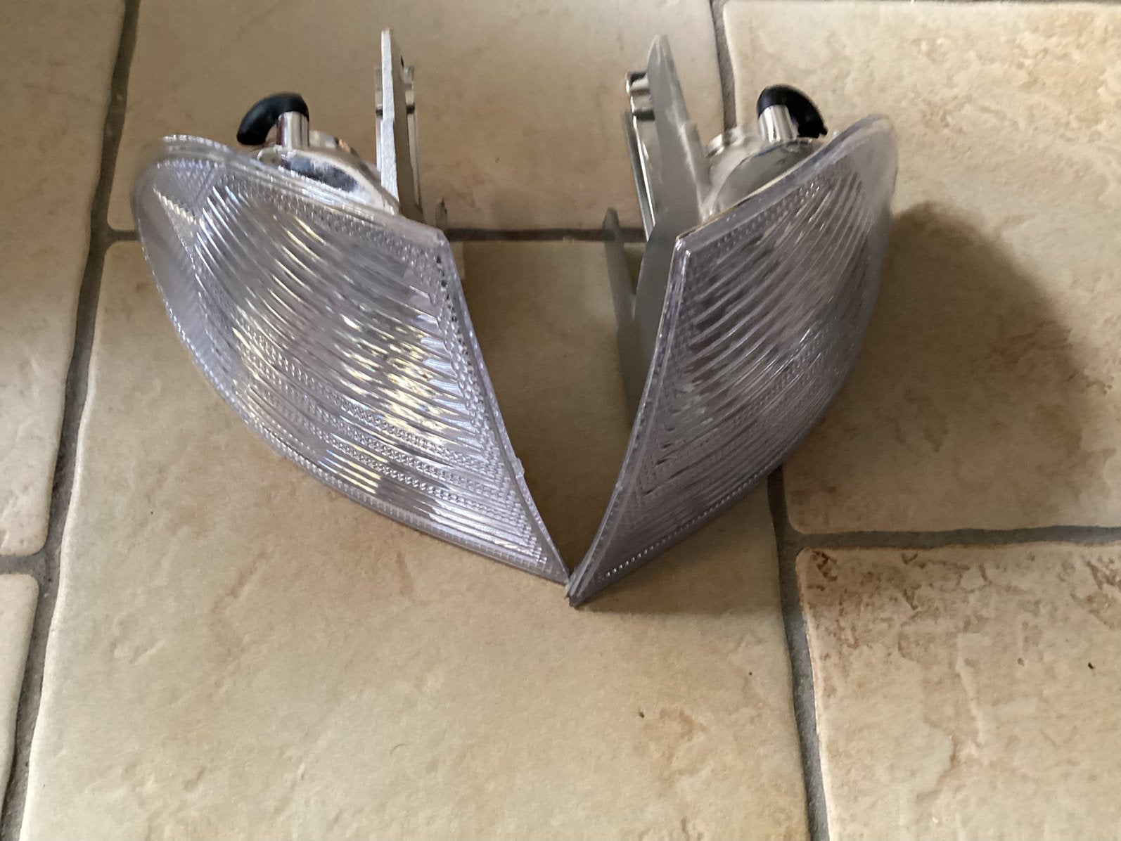 Twee witte richtingaanwijzers voor BMW series 3 E46, Ophalen of Verzenden, Nieuw, BMW