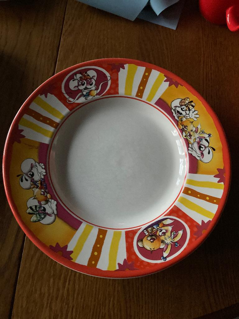 Assiettes Diddle, Verzamelen, Ophalen, Verschillende figuren, Gebruikt, Servies