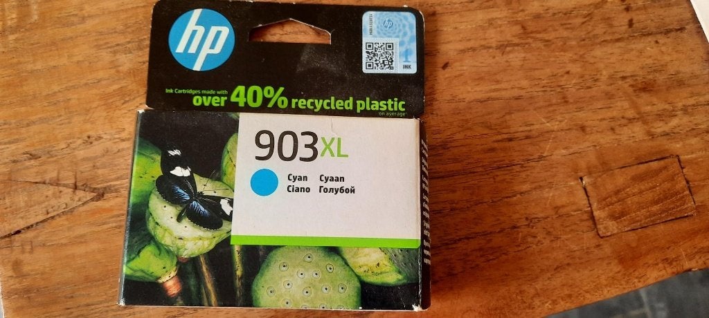 Hp inkt 903XL Cyaan, Ophalen, Nieuw, Cartridge, Hp