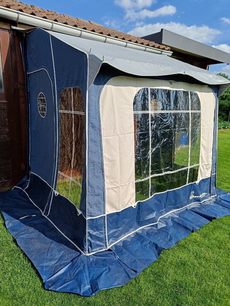Voortent caravan, Enlèvement, Utilisé