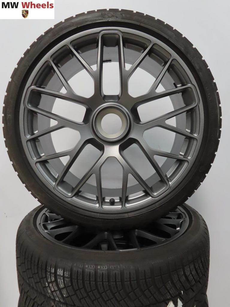 Porsche 20 inch Origineel 911 991 velgen Turbo winterbanden, Auto-onderdelen, Banden en Velgen, -, -, Banden en Velgen, 20 inch