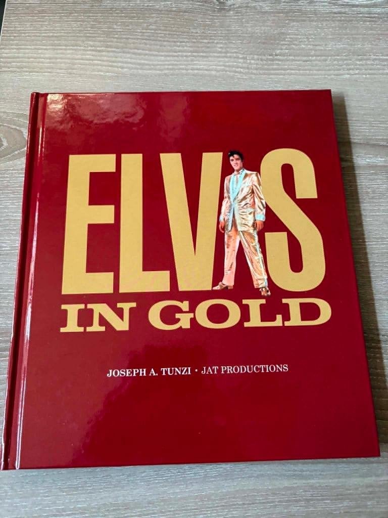 Elvis boek, Elvis in Gold van de bekende Joseph A. Tunzi, Livres, Musique, Enlèvement ou Envoi, Comme neuf, Artiste