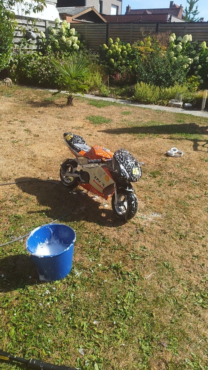 Honda Repsol Pocketbike 49cc 2-Takt  – Project, Motos, Scooter, Occasion, Échappement sport, 1 cylindre