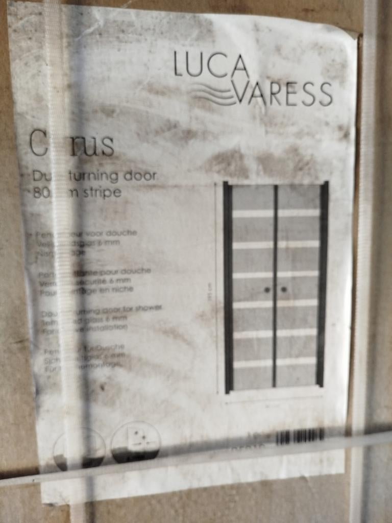 Porte douche + bac douche 80cm, Enlèvement, Neuf, Douche