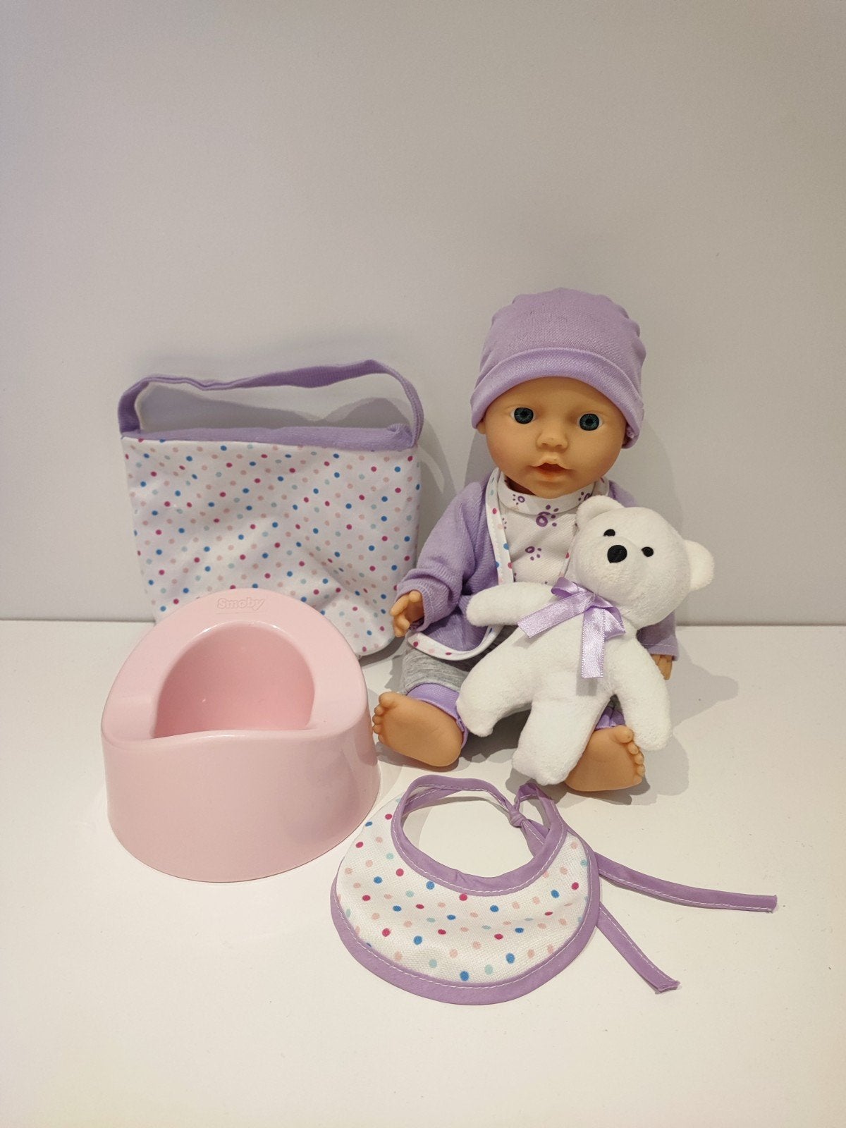 Smoby pop met accessoires, Kinderen en Baby's, Ophalen of Verzenden
