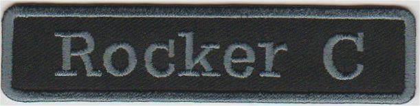 Harley Davidson Rocker C stoffen opstrijk patch embleem #2, Envoi, Neuf