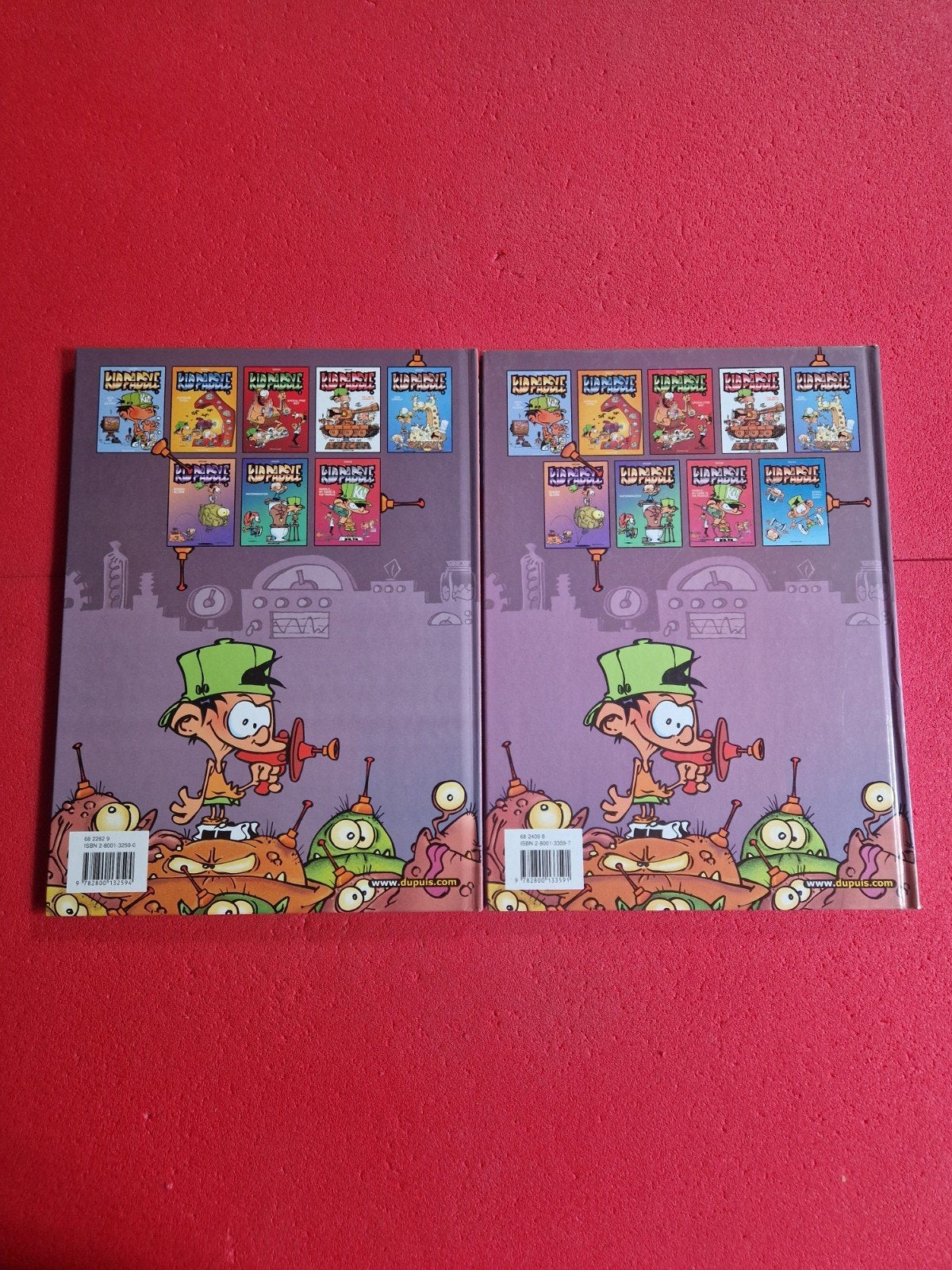 lot de 2 bd kid paddle 8 et 9,EO, Ophalen of Verzenden