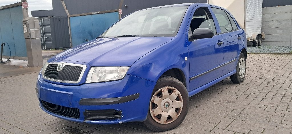 SKODA FABIA/1300cc BENZINE/97.000KM, Auto's, Blauw, Bedrijf, LED verlichting, Euro 4
