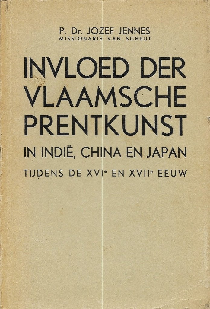 1943 - Jozef JENNES - Invloed der Vlaamsche Prentkunst, Gelezen, Verzenden, Jozef JENNES, Schilder- en Tekenkunst