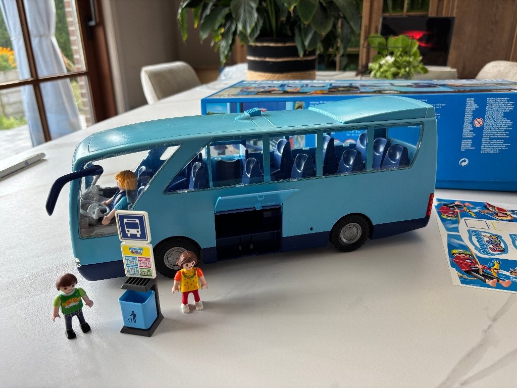 Playmobil 9117 Bus FunPark, Véhicule, Family fun, Comme neuf, Kit complet