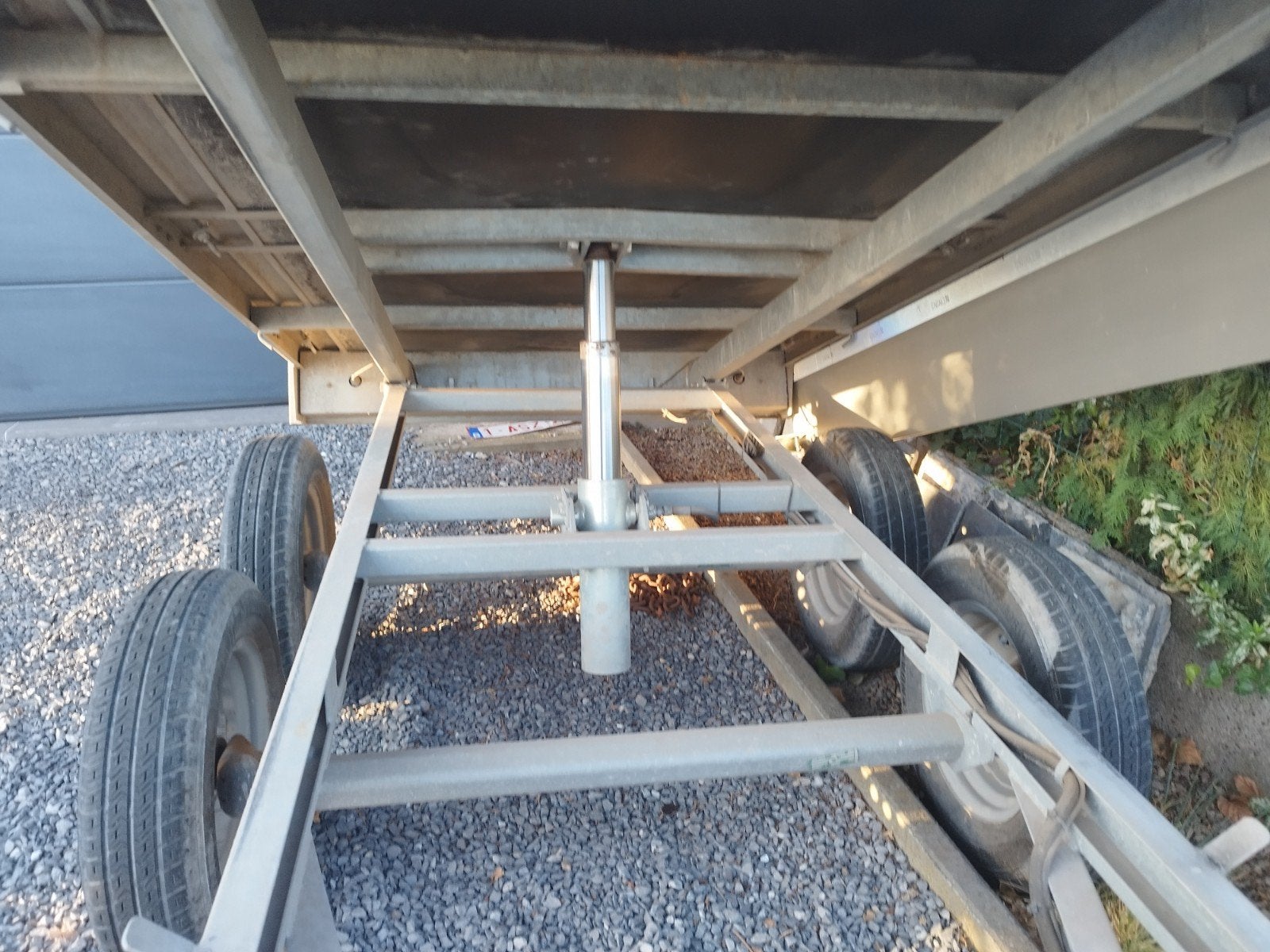 aanhangwagen, Ophalen