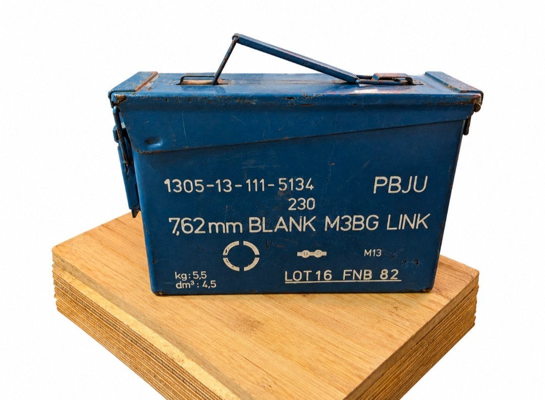 boîte munitions FN année 1982, Enlèvement ou Envoi