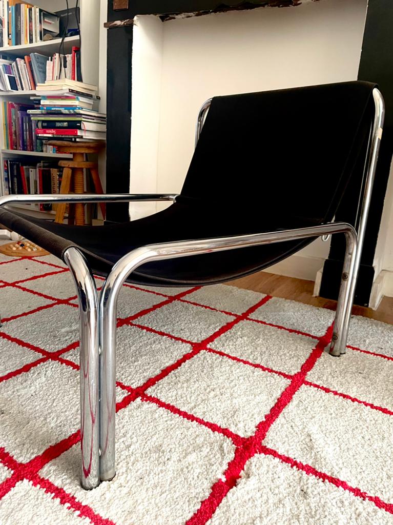 Fauteuil vintage, Enlèvement, Comme neuf, Tissus