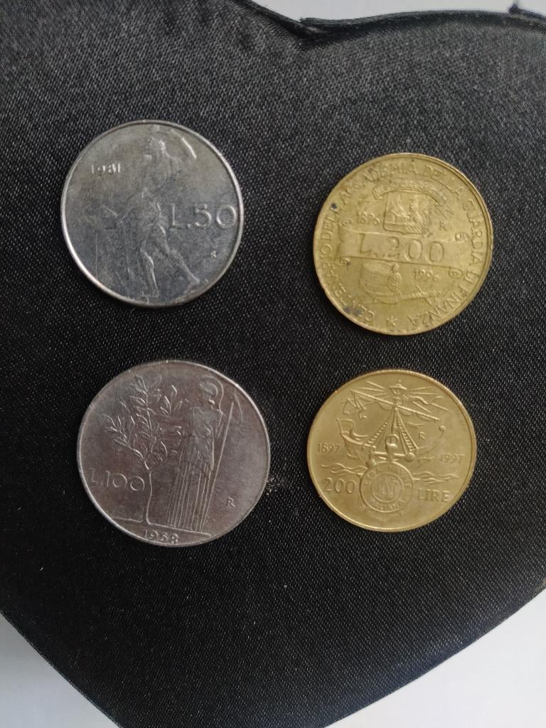 oude munten:Franse Frank,NL Gulden,Ital.Lires,Est kroon,BF, Ophalen of Verzenden, Losse munt