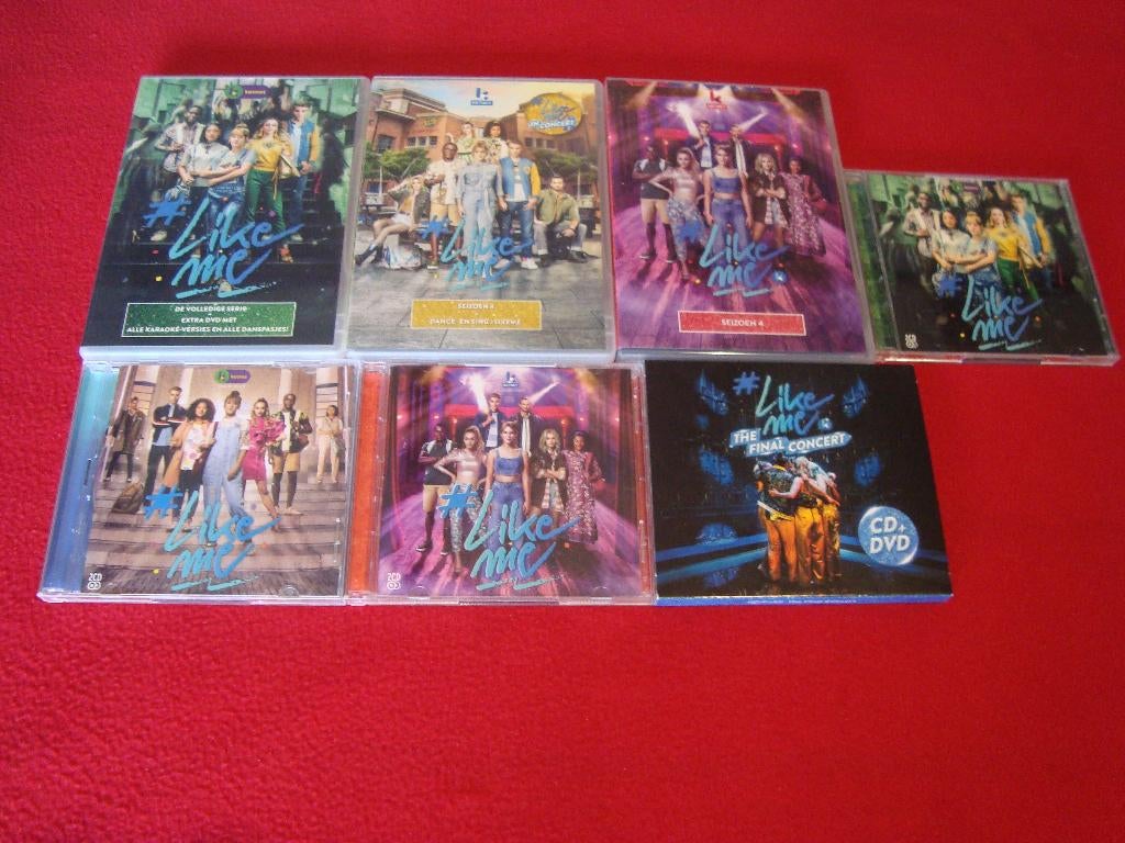like me dvd's en cd's, Ophalen of Verzenden