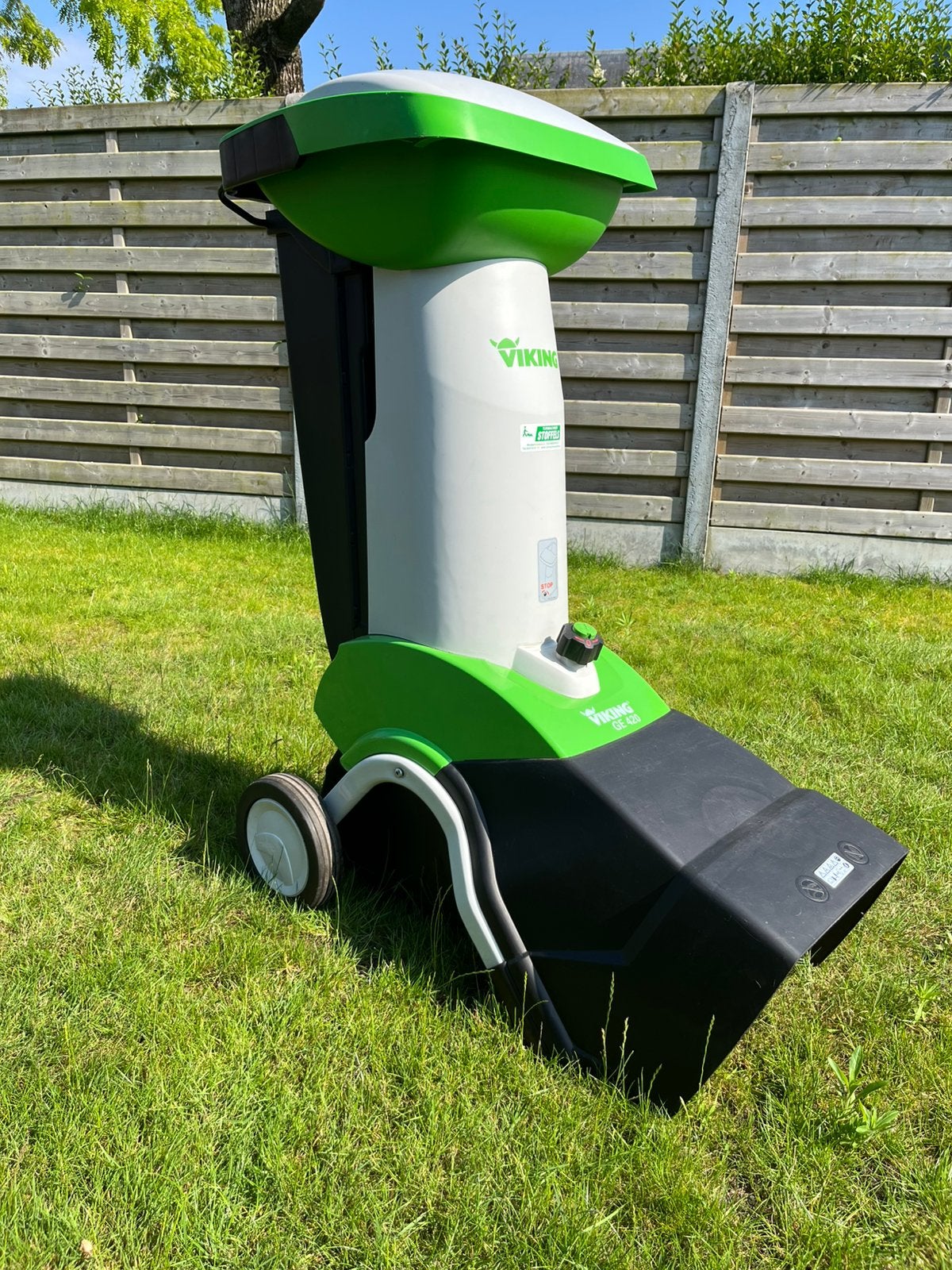 Viking GE 420 hakselaar, Tuin en Terras, Hakselaars, Gebruikt, Elektrisch, Ophalen