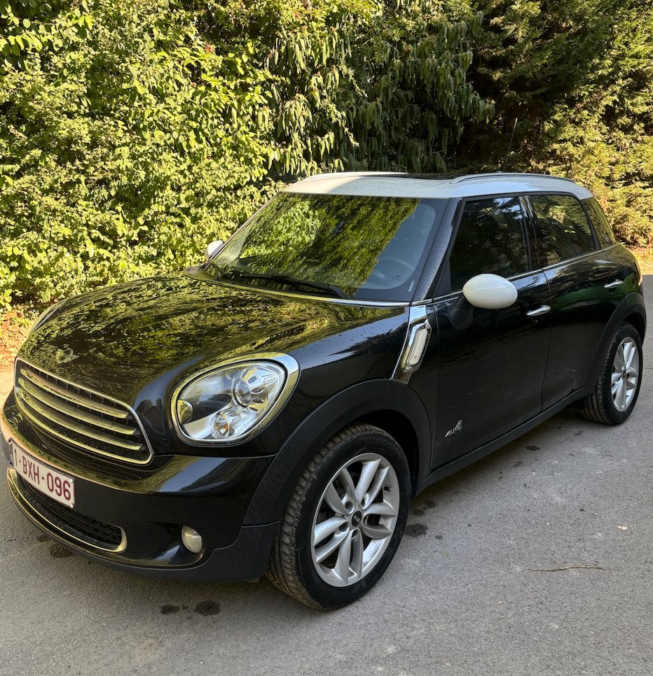 Mini Countryman, Auto's, Mini, Zwart, Countryman, Zwart, Leder