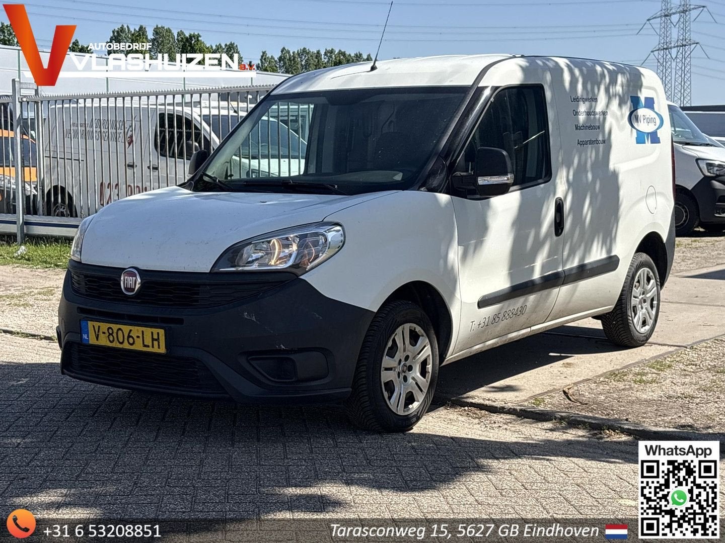 Fiat Doblò Cargo 1.3 MJ L1H1 Actual | € 2.450,- NETTO! | Eur, ABS, Bedrijf, 133 g/km, Handgeschakeld