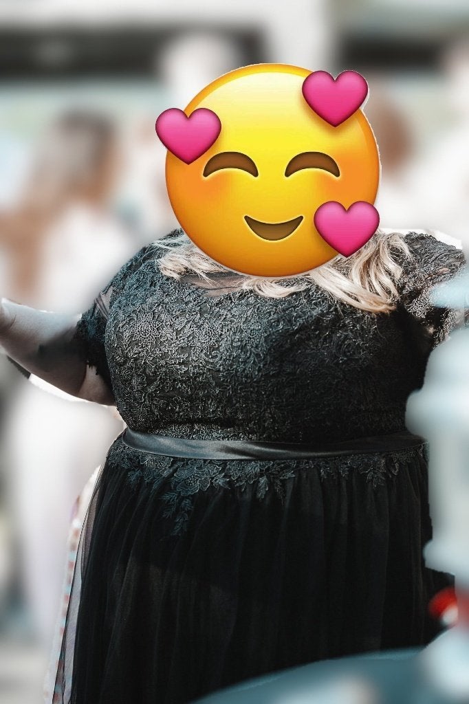 Robe de mariée noire en tulle plus size, Enlèvement ou Envoi, Robe de mariée, Porté, Stacees