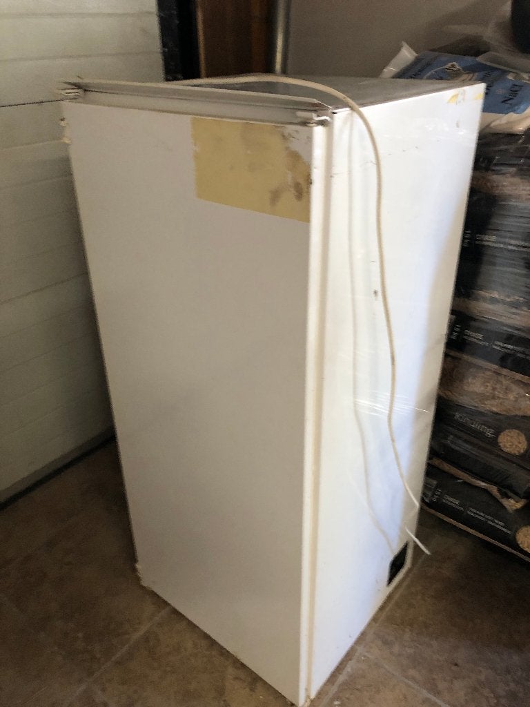 ijskast ,frigo wegens verhuis ,nog goed, Enlèvement, Utilisé