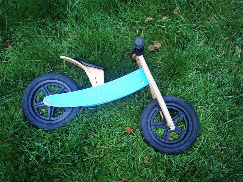 Loopfiets bandits and angels, Enlèvement, Vélo d'équilibre