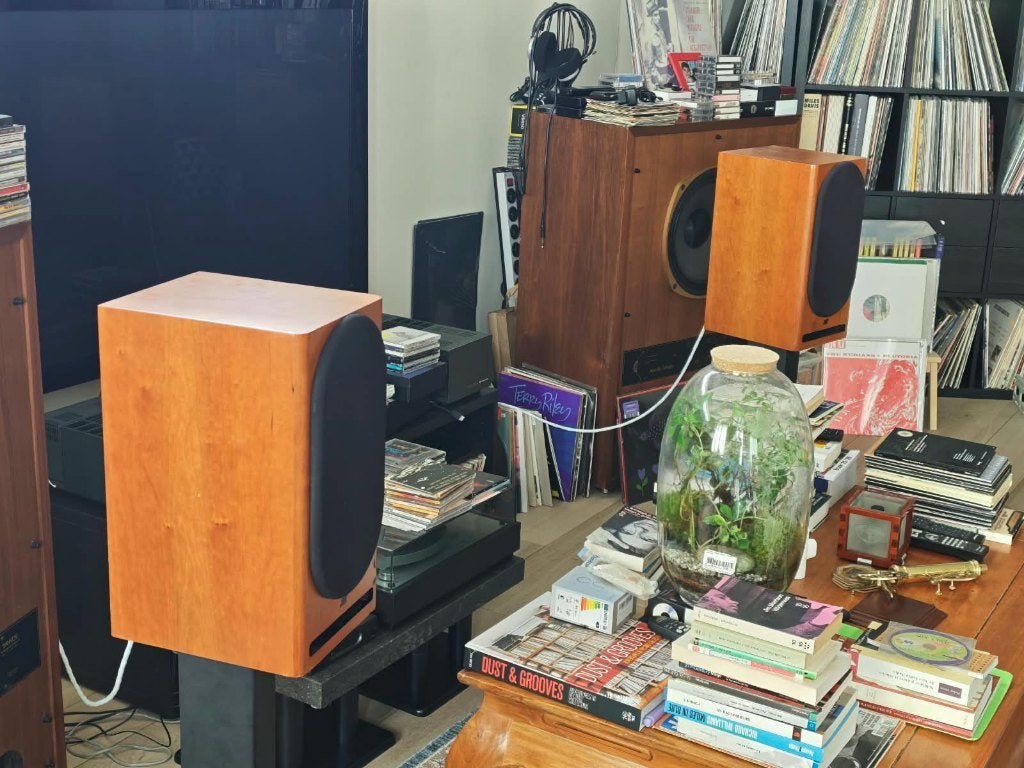Enceintes Jean-Marie Reynaud Bliss avec pieds Atacama, TV, Hi-fi & Vidéo, Enlèvement