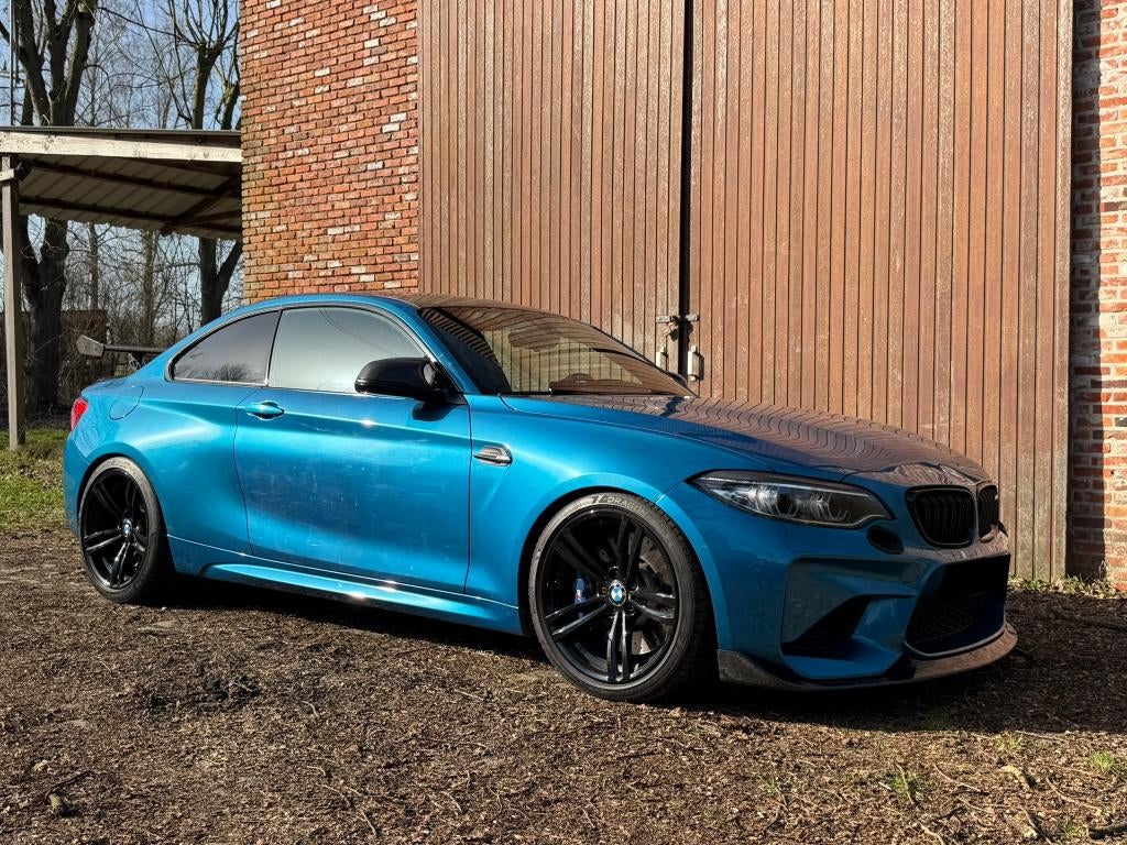 BMW M2 Coupé 3.0 DKG, Auto's, Automaat, Achterwielaandrijving, 2 Reeks, Blauw