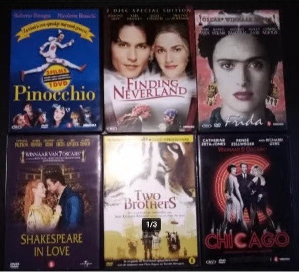 dvd's met films van verschillende genres - AL en 6+ (2€/dvd), CD & DVD, Enlèvement ou Envoi, Utilisé, Aventure, Film