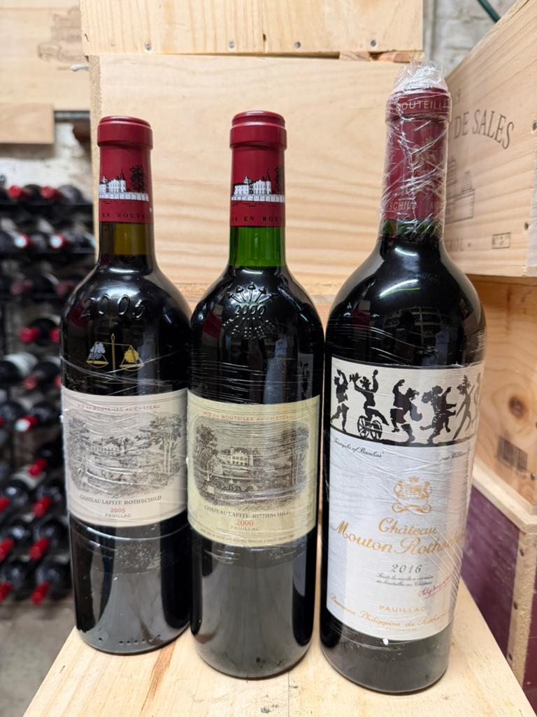 Lot de 3 bouteilles exceptionnelles, Enlèvement, Comme neuf