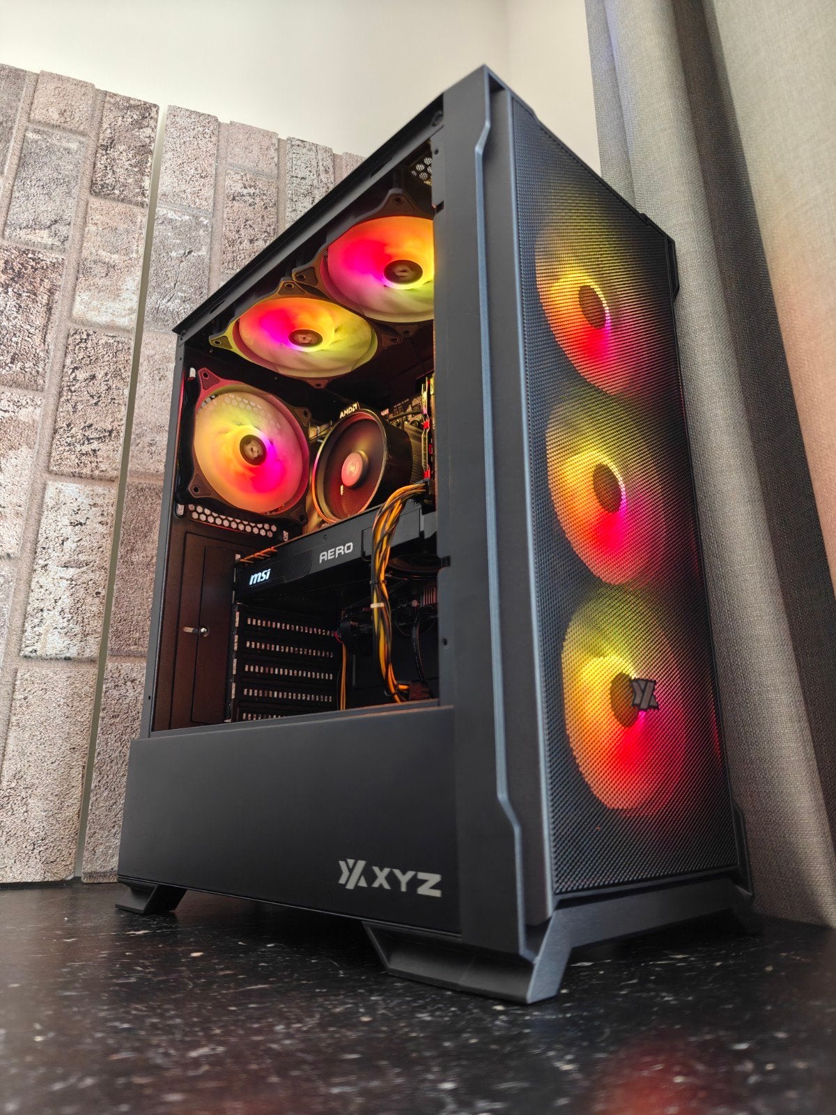 Gaming PC intel i7 | RX 580 8GB | 16GB RAM | SSD+HDD | Win 1, Ophalen of Verzenden