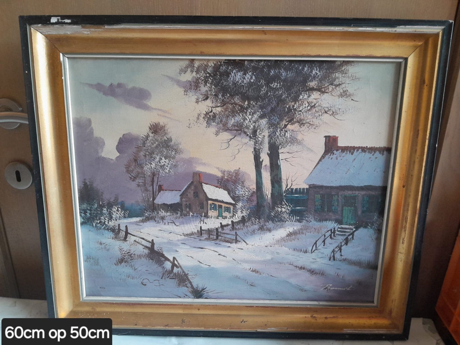 winterlandschap, Antiek en Kunst, Ophalen