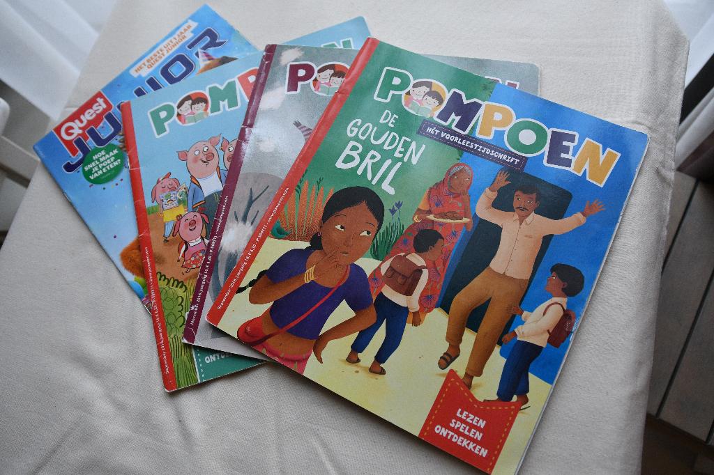 Pompoenbundel, Boeken, 3 tot 4 jaar, Clavis, Ophalen, Gelezen