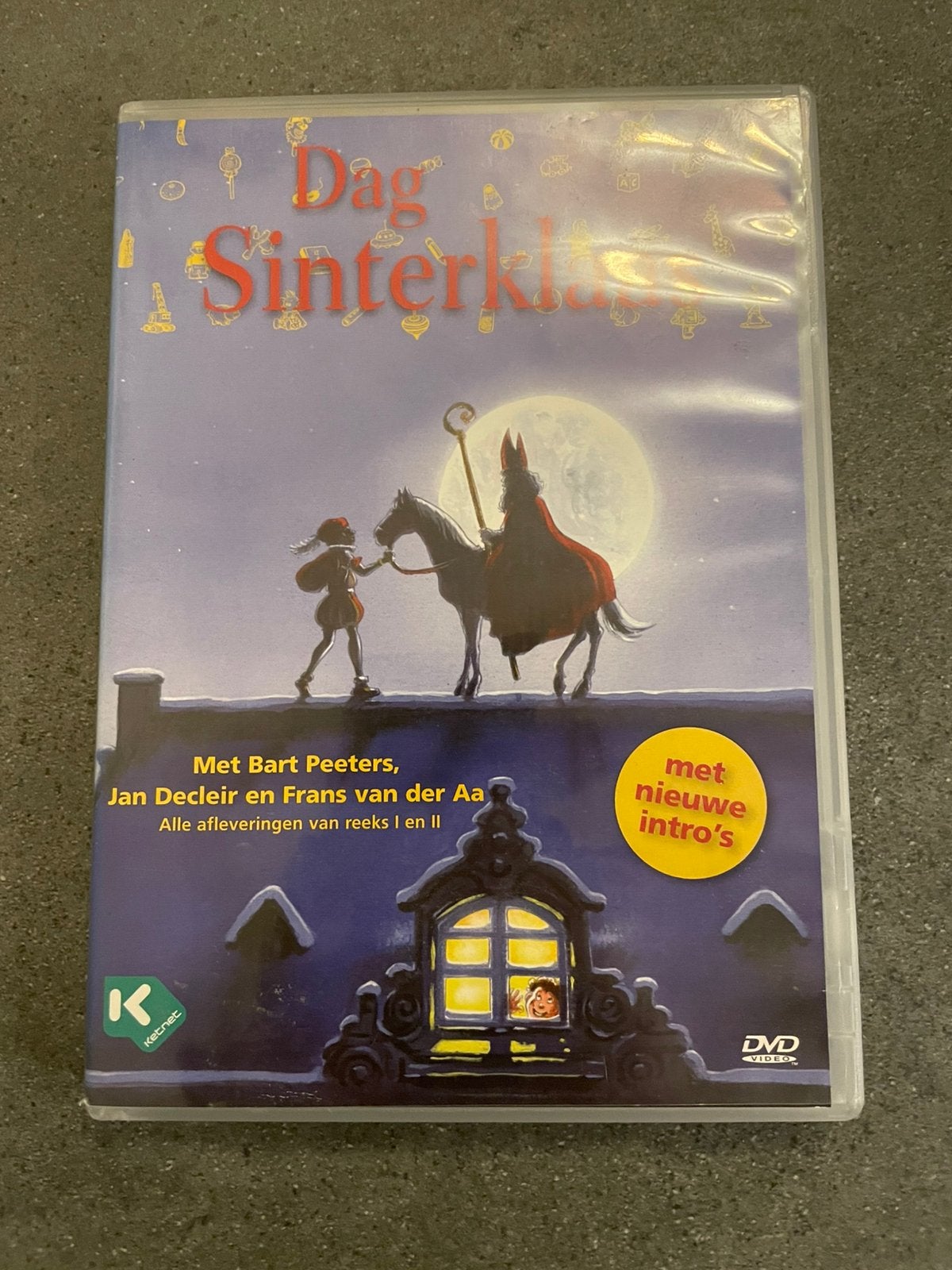Dvd originele dag sinterklaas, Cd's en Dvd's, Ophalen, Frans, Nederlands, Zo goed als nieuw