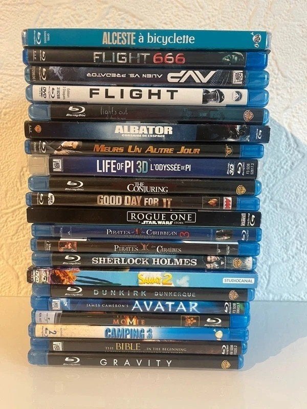 Blu-ray lot de 21 ( 5 ), Ophalen, Zo goed als nieuw, Blu-ray