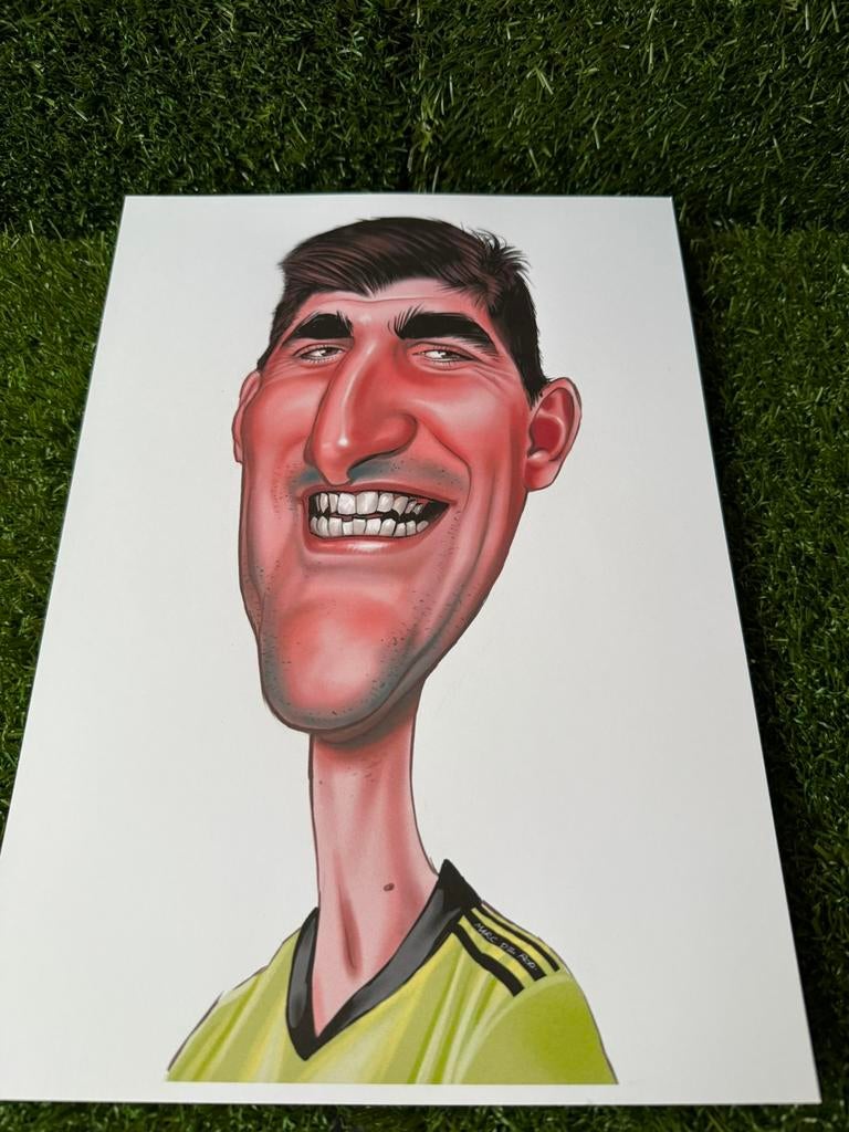 Karikatuur courtois A4, Verzamelen, Ophalen of Verzenden, Nieuw, Poster, Plaatje of Sticker