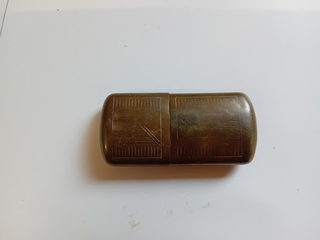 Briquet ancien, fermeture éclair antique, Enlèvement ou Envoi