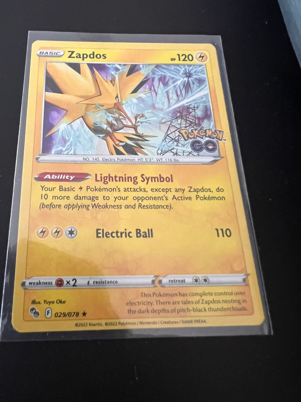 Zapdos 029/078, Ophalen of Verzenden, Zo goed als nieuw