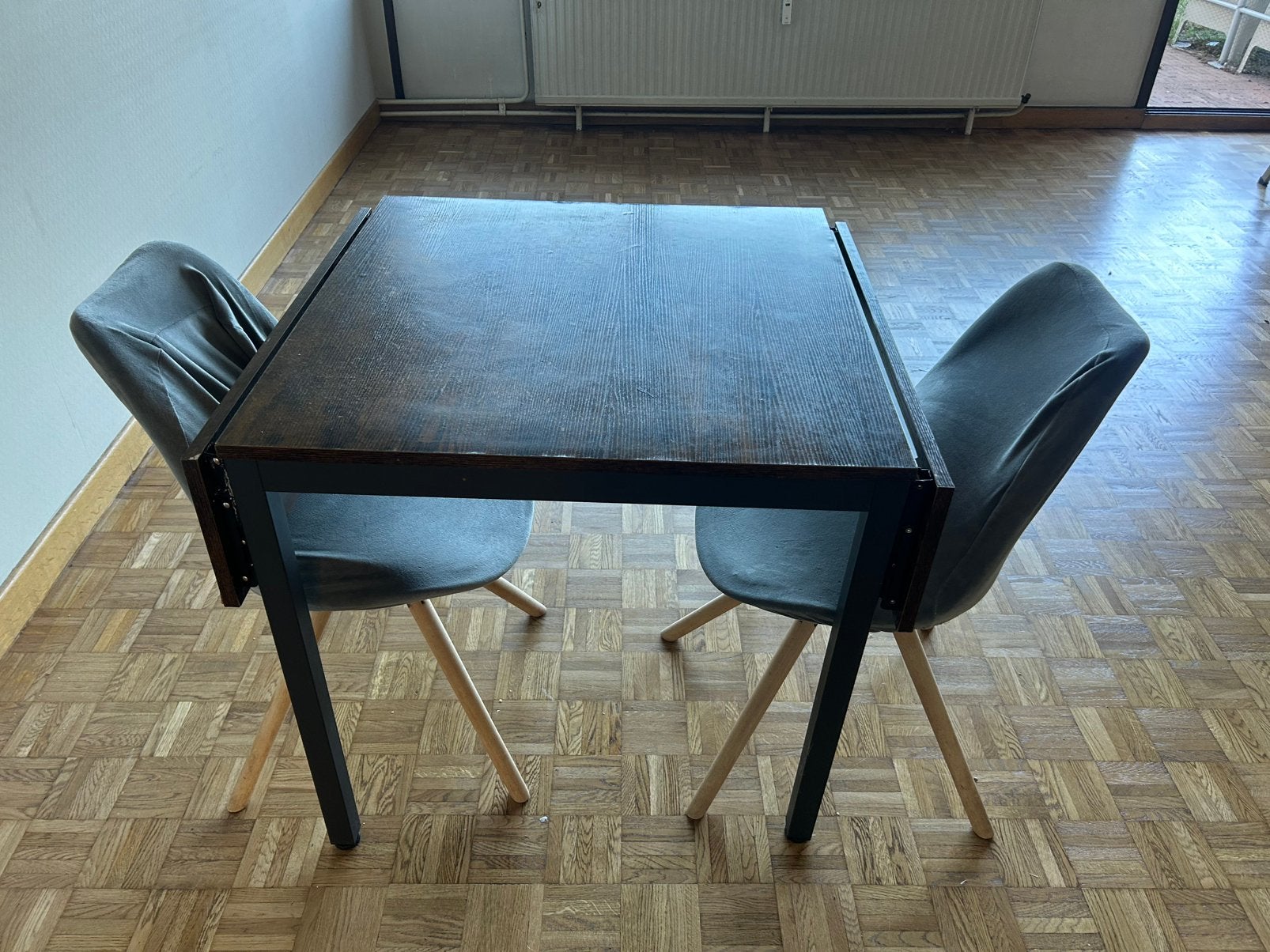 Keukentafel met stoelen, Ophalen, Zo goed als nieuw