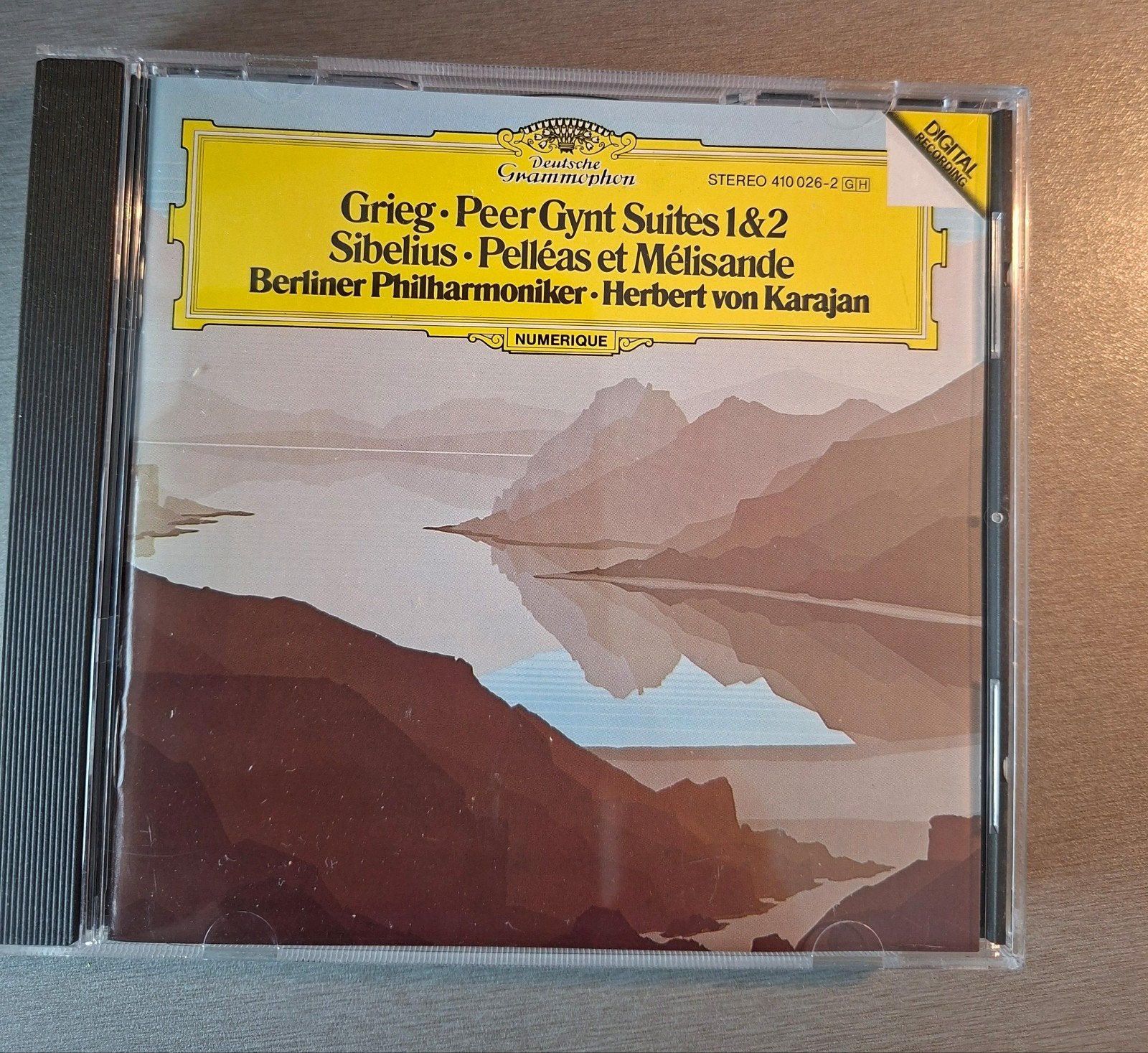 CD. Grieg. Par Gynt Suites (DG, Karajan)., Enlèvement ou Envoi