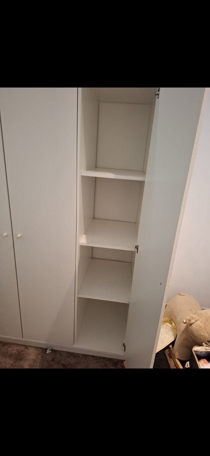 Witte kast, Ophalen, Zo goed als nieuw