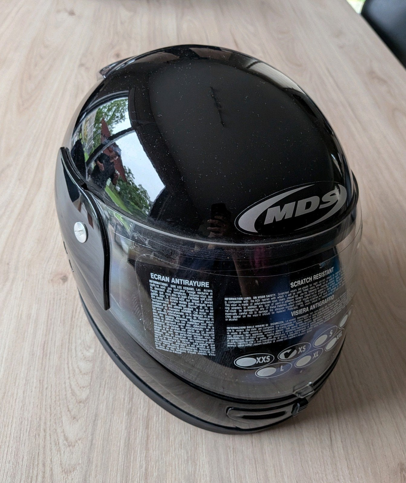 Motor integraalhelm MDS - XS 1400g, Motos, Enlèvement, XS, Casque intégral
