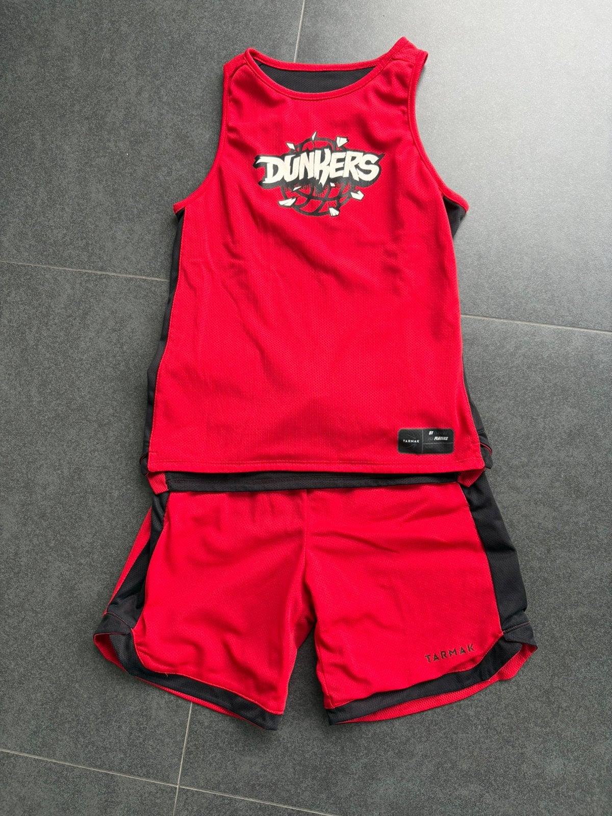Omkeerbare basketbal tenue 11/12 jaar, Ophalen, Zo goed als nieuw