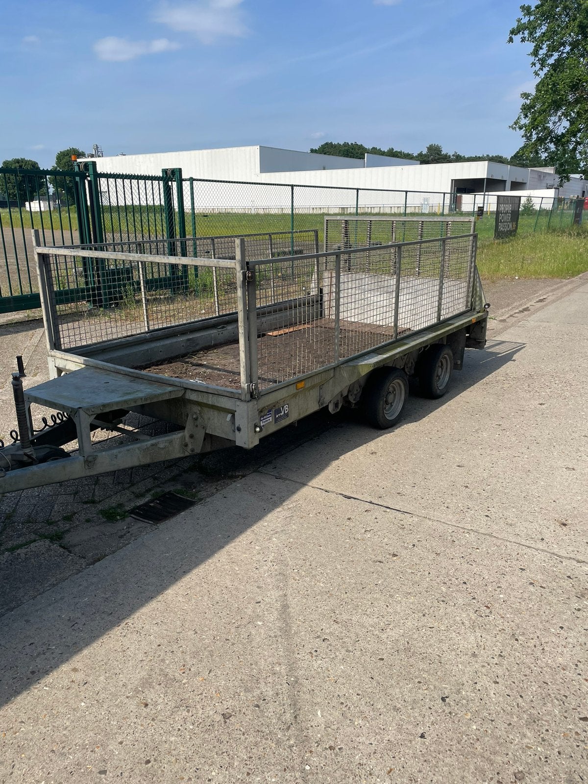 I for williams machinetransporter, Ophalen, Zo goed als nieuw