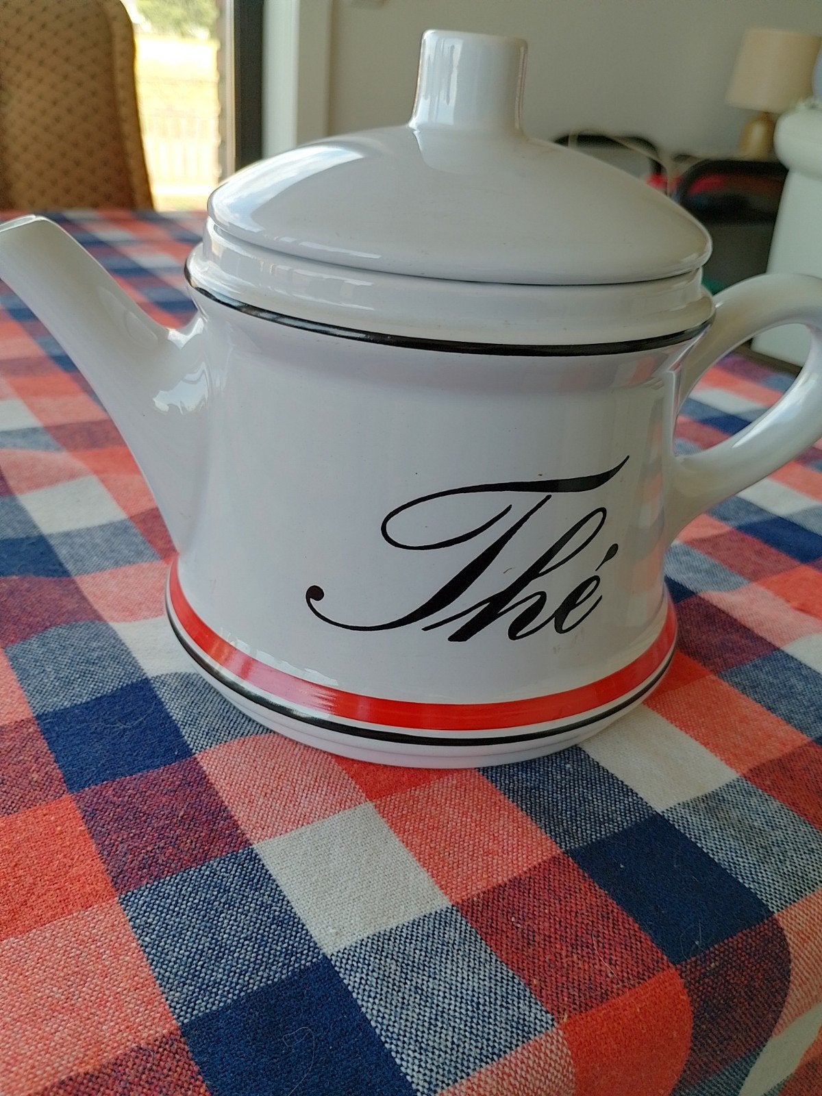 Vintage theepot, gemerkt, Ophalen of Verzenden
