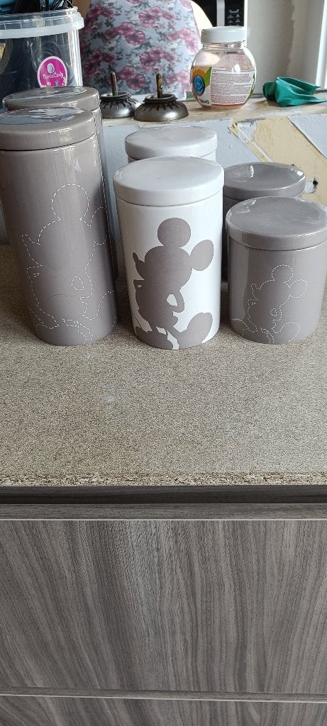 Disneyland Mickey potten, Ophalen, Mickey Mouse, Zo goed als nieuw, Servies