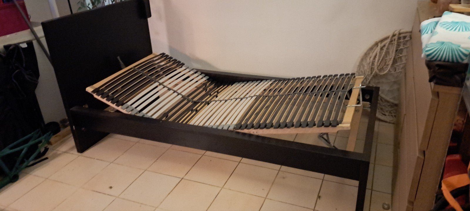 lit d'une personne avec sommier relevable, 100 cm, 210 cm, Une personne, Enlèvement