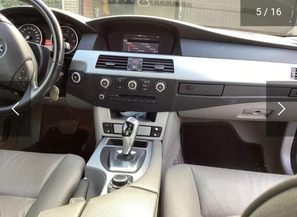 Bmw 523i, Auto's, Automaat, Achterwielaandrijving, Beige, Leder