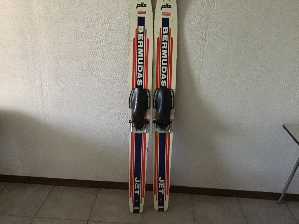 Waterski’s 1m70, Watersport en Boten, Waterski's, Ophalen, Gebruikt, 160 cm of meer, Waterski's