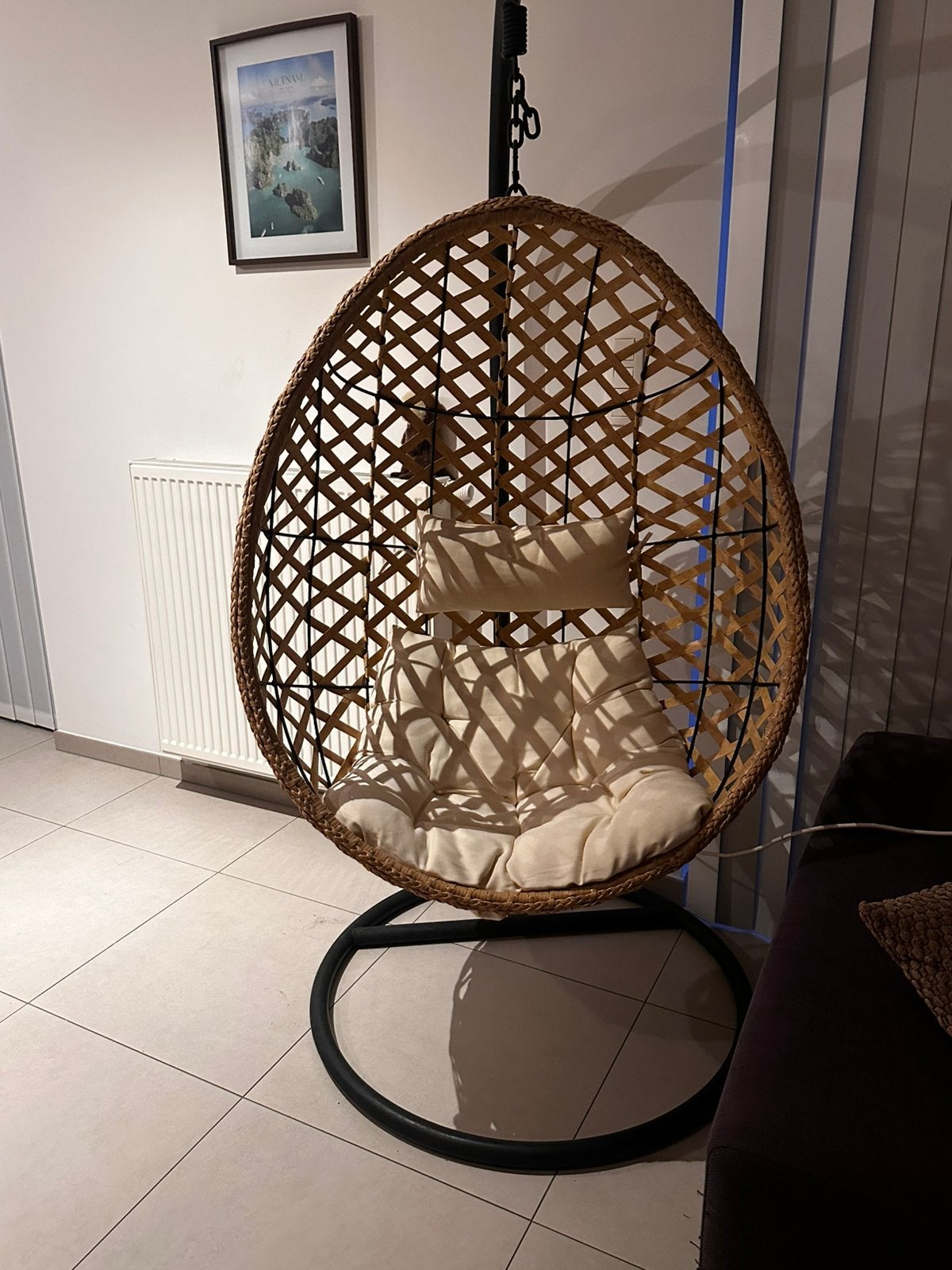 hangstoel Ei, Tuin en Terras, Ophalen, Gebruikt